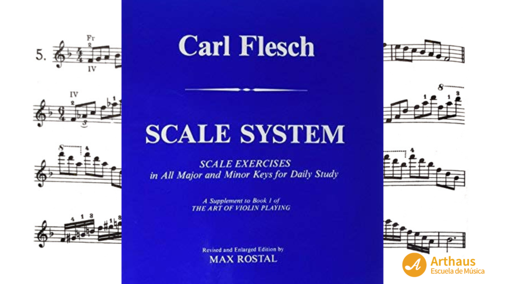 Carl Flesch sistema de escalas para violin