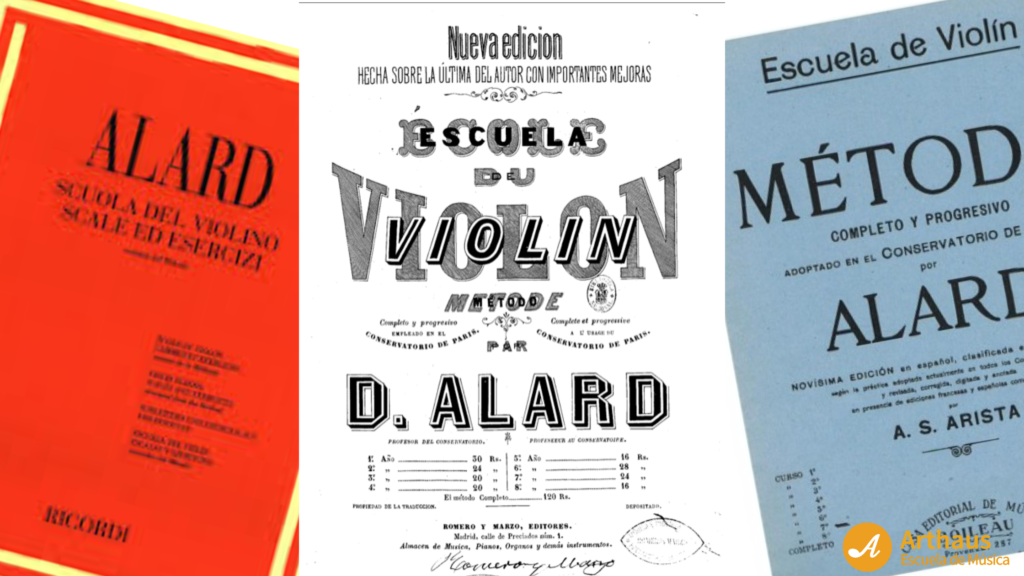 Método de violín para principiantes Escuela de violín de Alard